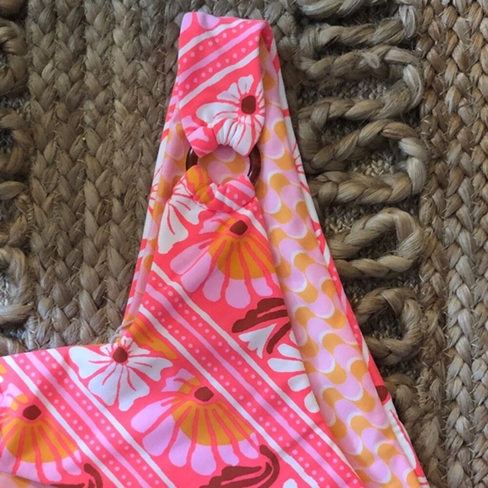 Maaji Peach Flowers Bikini